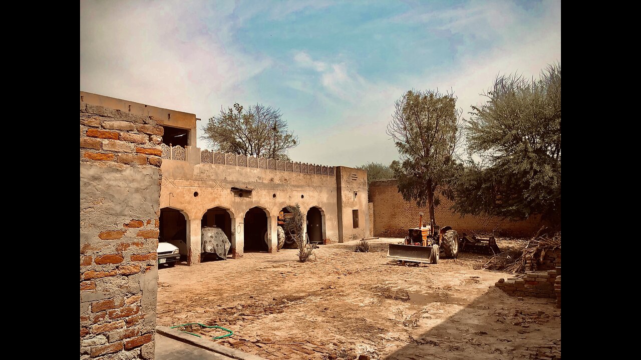 Nostalgic tour of my old village house❤️