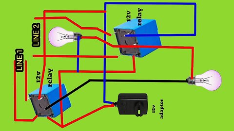 solar panel installation / solar panel project / Relay on off switch circuit / time relay circuit.