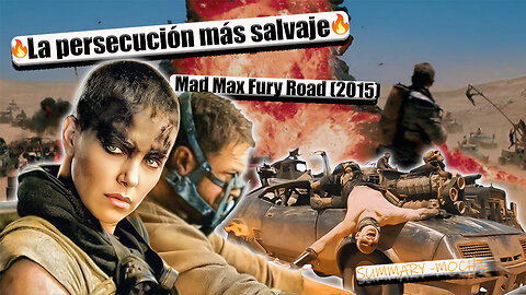 🔥La persecución más épica de la historia: Mad Max Fury Road 🚗💥🔥