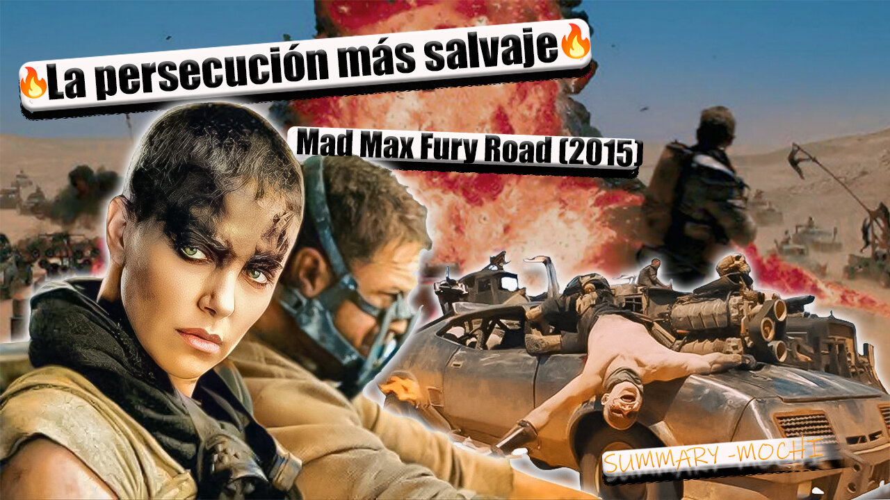 🔥La persecución más épica de la historia: Mad Max Fury Road 🚗💥🔥