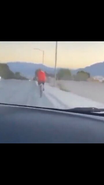 2 men film themselves purposely running over bicyclist; kill him, laugh, drive off