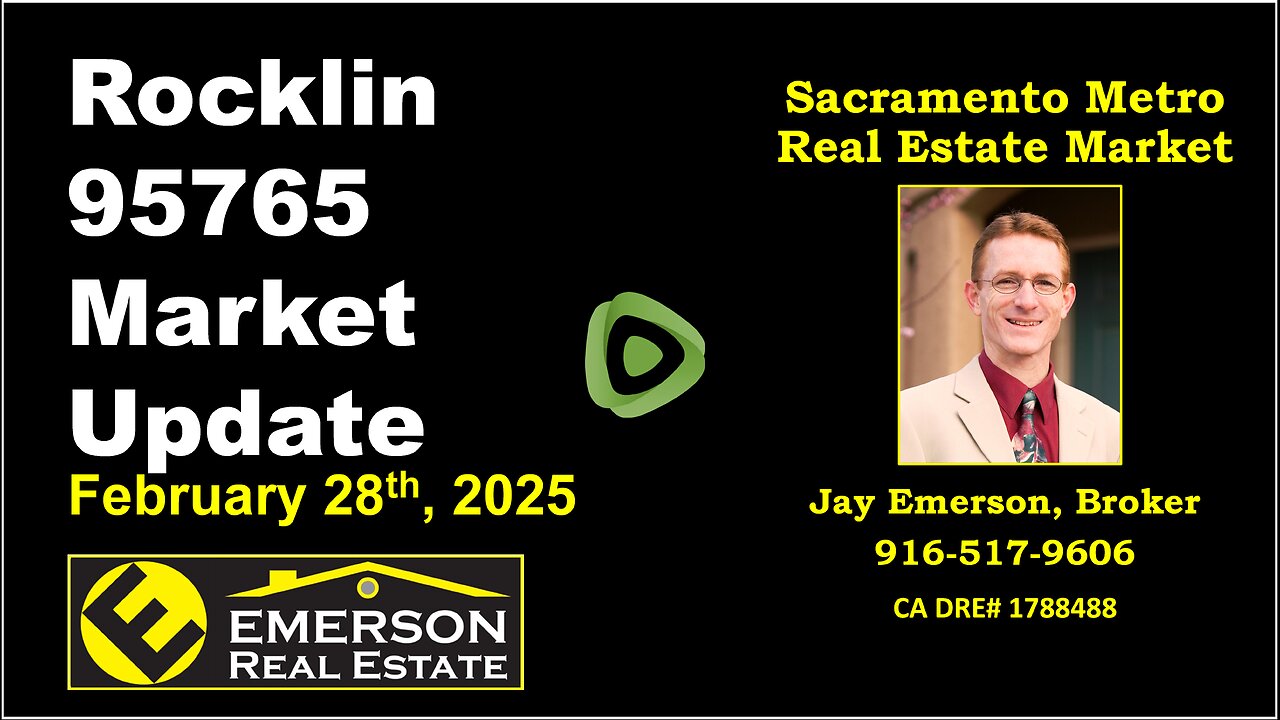Rocklin 95765 Real Estate Market Update