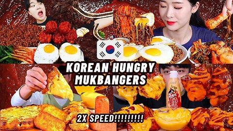 Korean Hungary MUKBANGERS 🤯🤯🤯