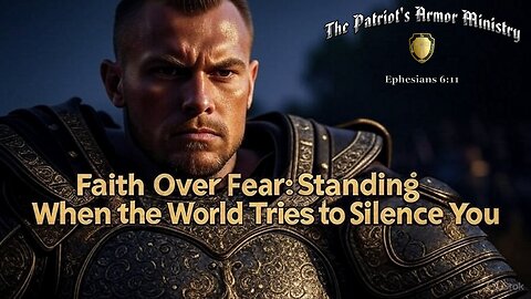 "Faith Over Fear: Standing When the World Tries to Silence You"