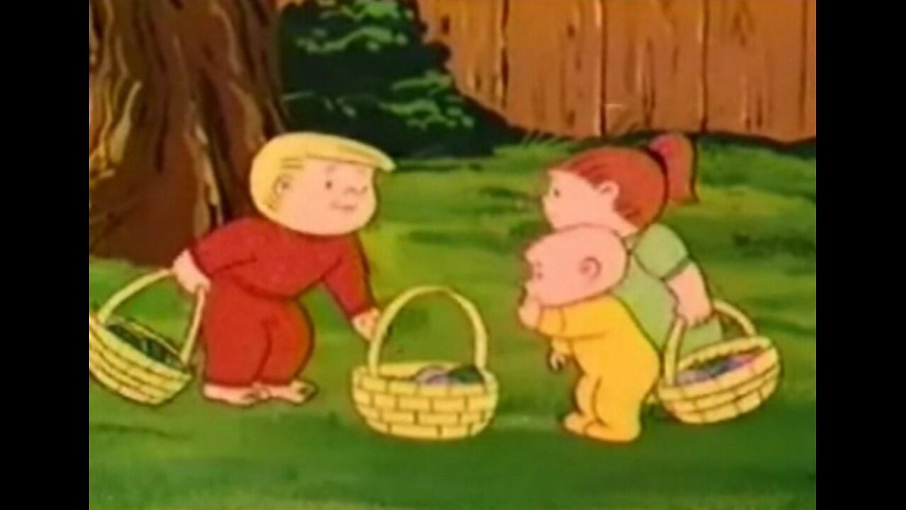 A Family Circus Easter Original TV Holiday Special COMPLETE With Original 80s Easter Commercials!