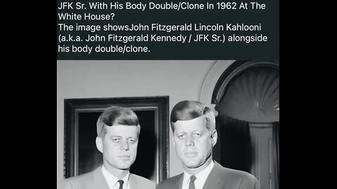 THE REAL JFK AND AND THE CLONE | JFKjr & GEORGE…