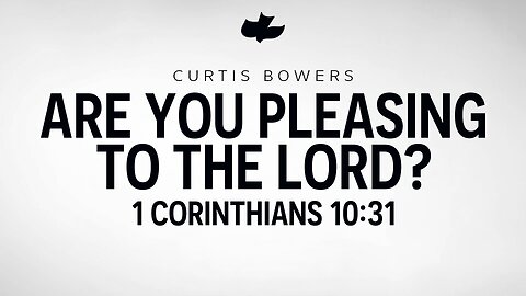 Sunday 05.18.2025 11AM - Curtis Bowers