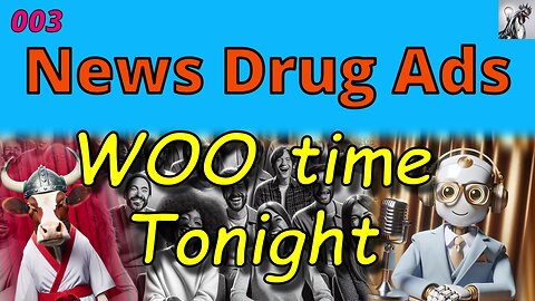 WOO time Tonight 003 - TV News Drug Advertising