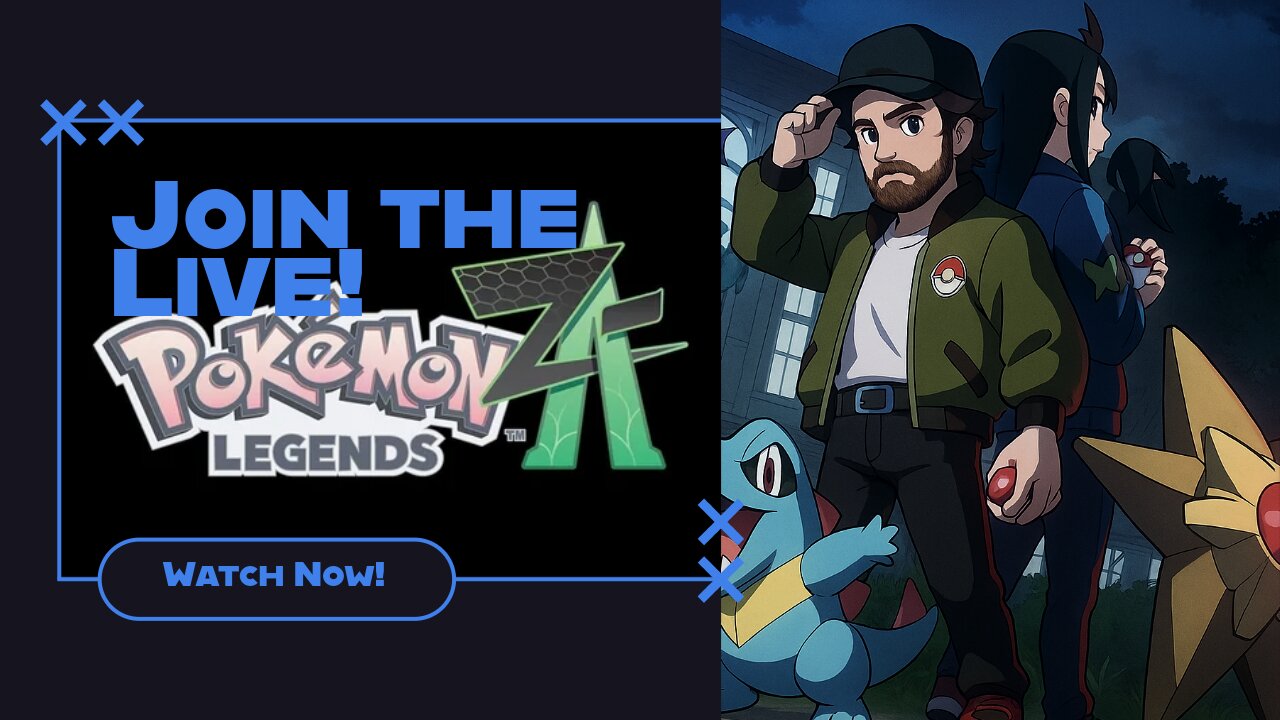 LIVE: Pokemon Legends ZA Gameplay
