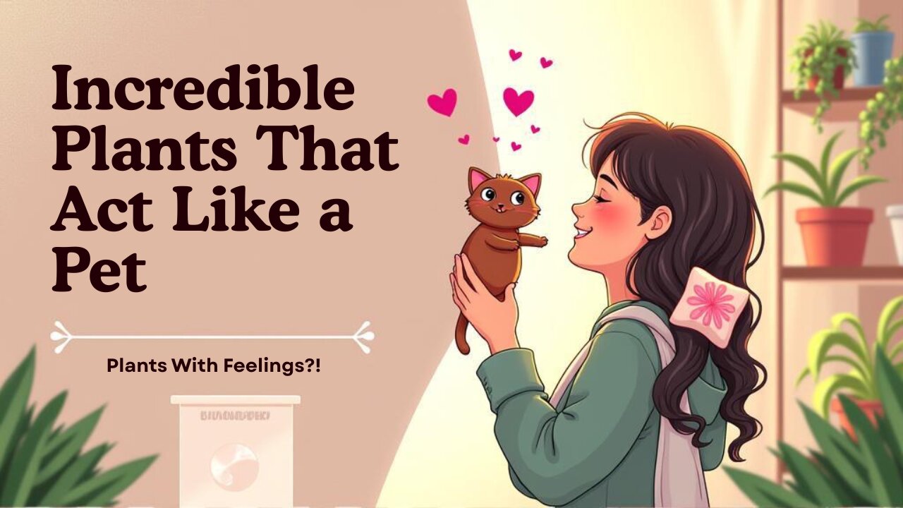 Incredible plants that Acts like a pets