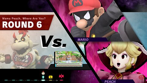 Dry Bowser Jr. vs SSBU Classic Mode 9.9 Difficulty Quickie -By Insidious_NX