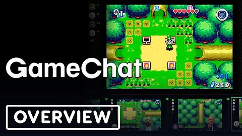 Nintendo Switch 2 GameChat Online Play Overview _ Treehouse - Live