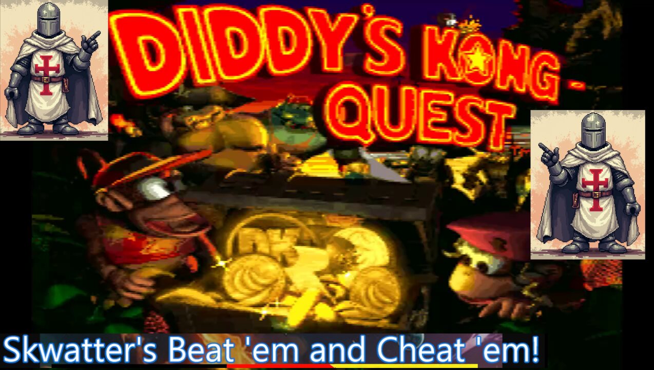 DONKEY KONG COUNTRY 2 - SNES - Skwatter's Beat 'em and Cheat 'em!