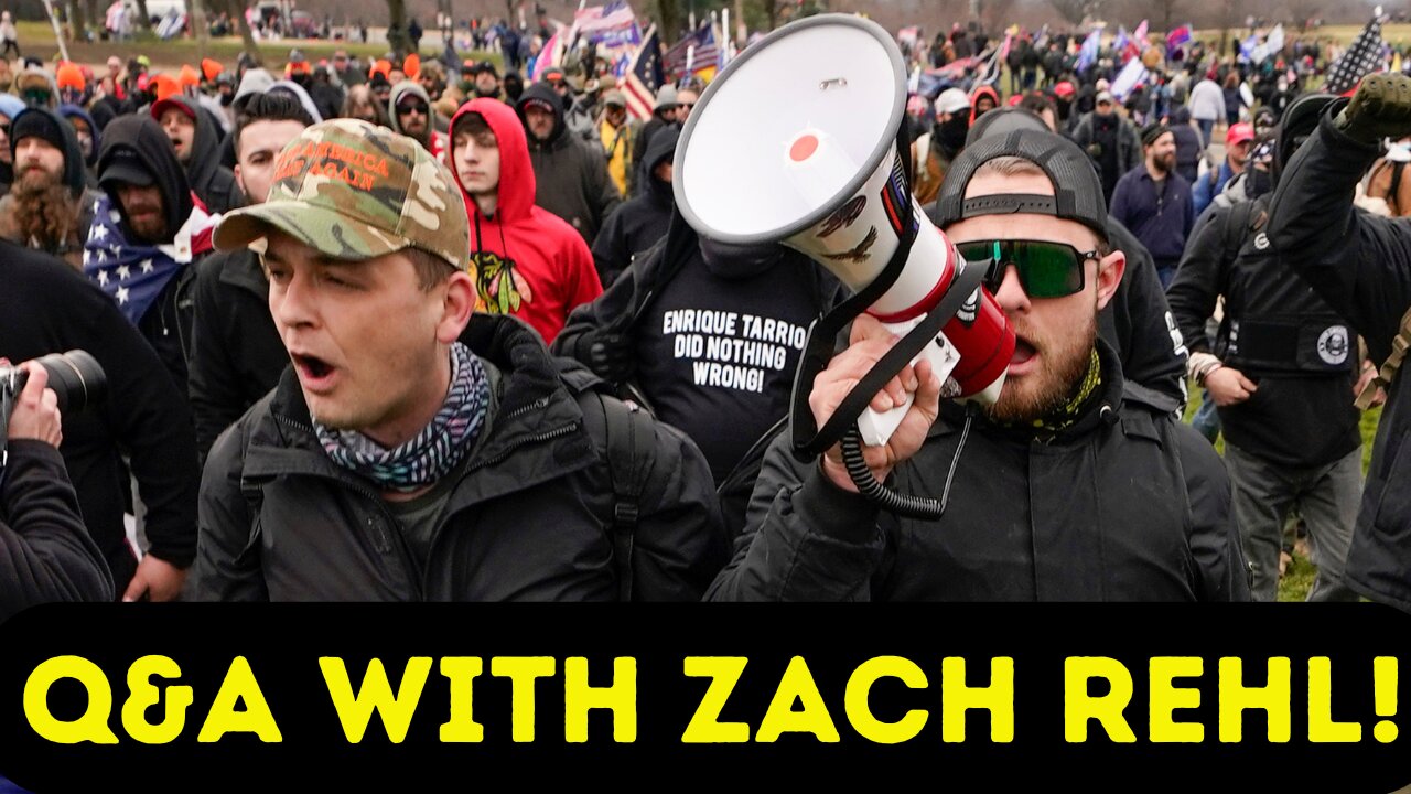 Zach Rehl Former January 6th Political Prisoner Answers Your Questions With Eddie Block!
