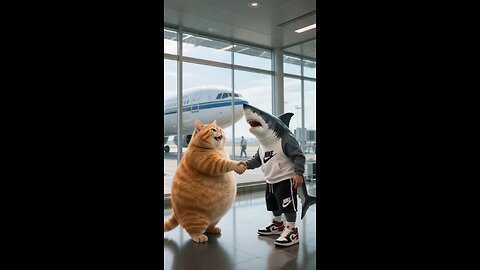 cat and Shark 🦈