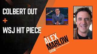 Colbert's Stupid Show to End, WSJ's Absurd Trump/Epstein Hit Piece
