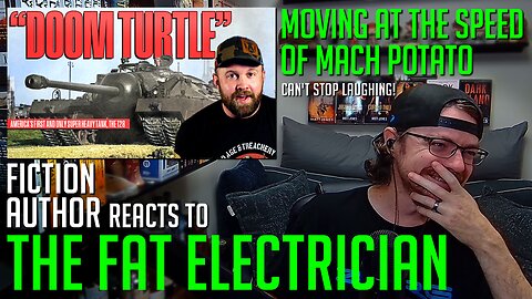 THE FAT ELECTRICIAN: The Doom Turtle - America's Only Super Heavy Tank | Fiction Author Reacts