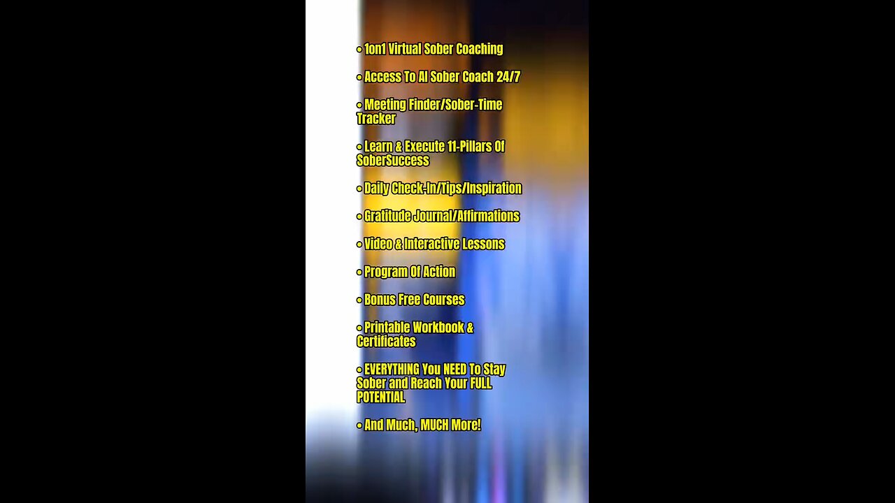 SoberSuccess: A Recovery & Mindset Program Of Action! #AddictionRecovery #StaySober #StopDrinking