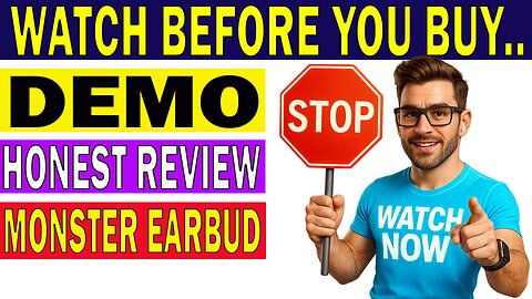 DEMO REVIEW Unboxing Monster AC601 Wireless Earbuds Review Crystal Clear Calls & Open-Ear Comfort