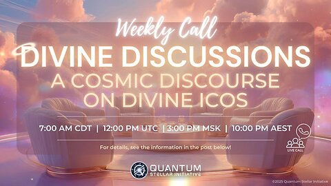 Divine Discussions #7 StellarE (December 6, 2025)