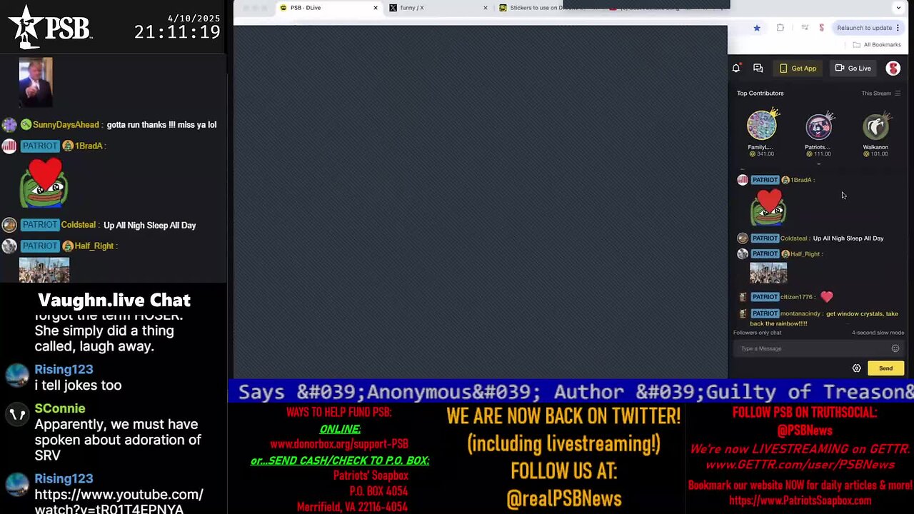 2025-04-10 21:07 EDT - SunnyDays Show: