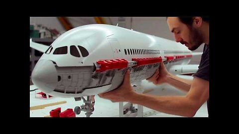 Man Builds Hyperrealistic RC Plane at Scale Airbus A350