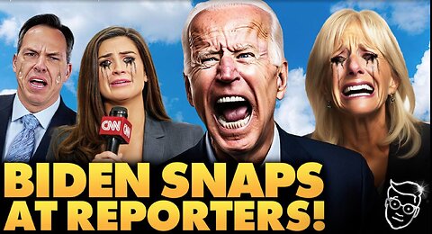 WOW: Joe Biden Has Psychotic Breaks On-Camera, Attacks Reporter: 'I’ll BEAT the HELL Out of Him'