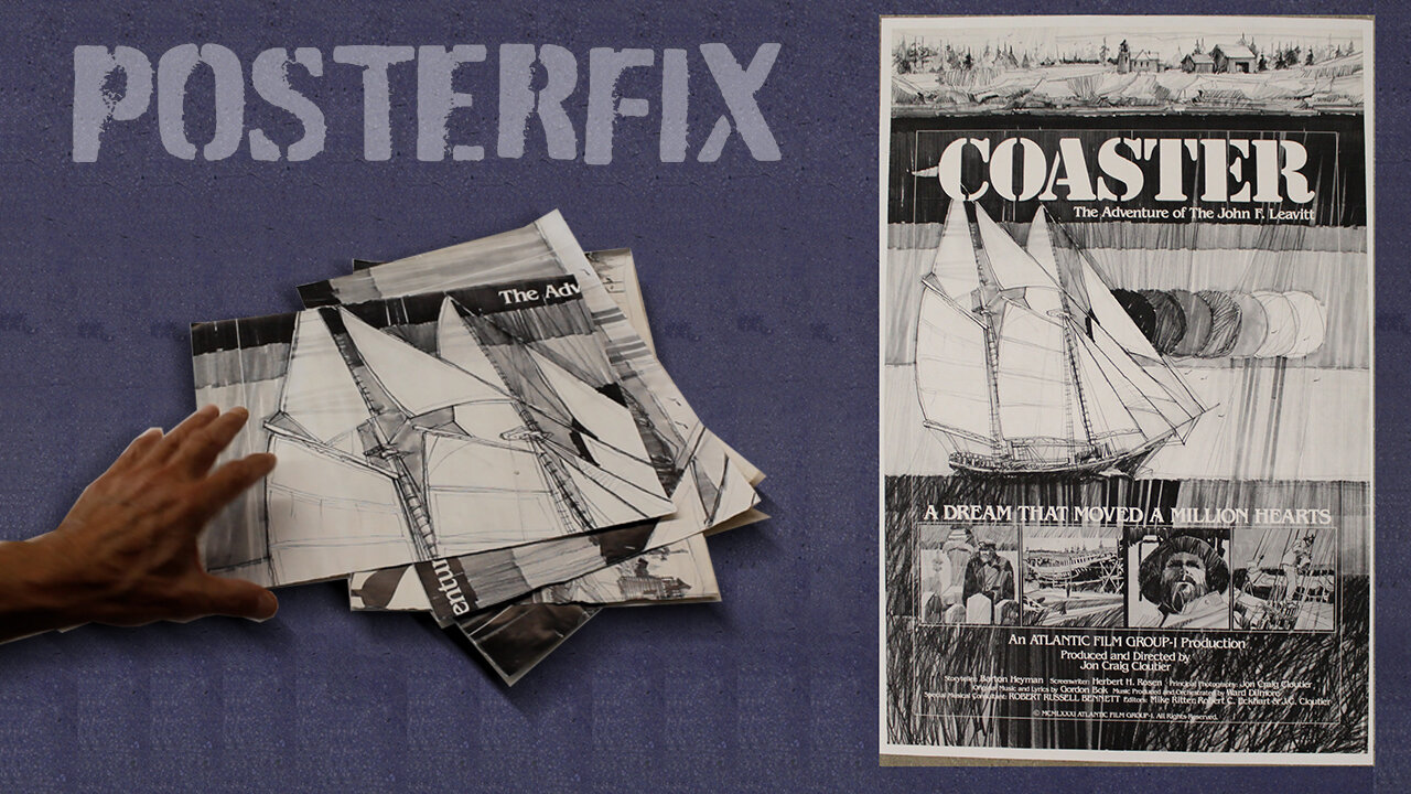 Restoring COASTER: The Adventure of the John F. Leavitt - 1981 Poster FIX