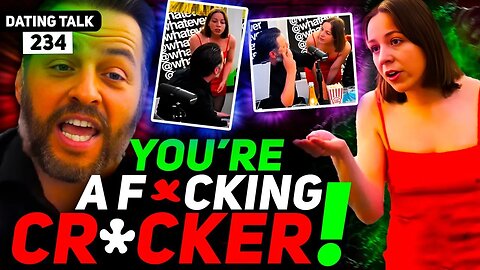 RATCHET Racist Chick Assaults Andrew in the Studio - Get KICKED OFF & Refused to Leave