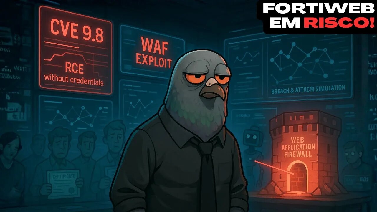 📰FortiWeb 9.8: quando o firewall vira porta de trás e a IA faz o trabalho do estagiário
