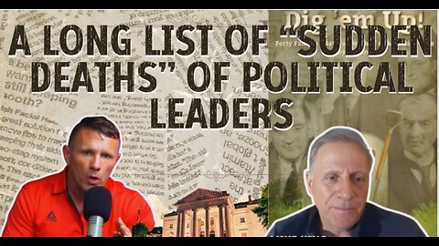 A Long List of “Sudden Deaths” of Political Leaders
