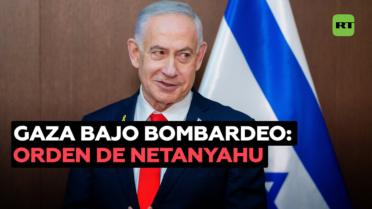 Netanyahu ordena bombardear la Franja de Gaza