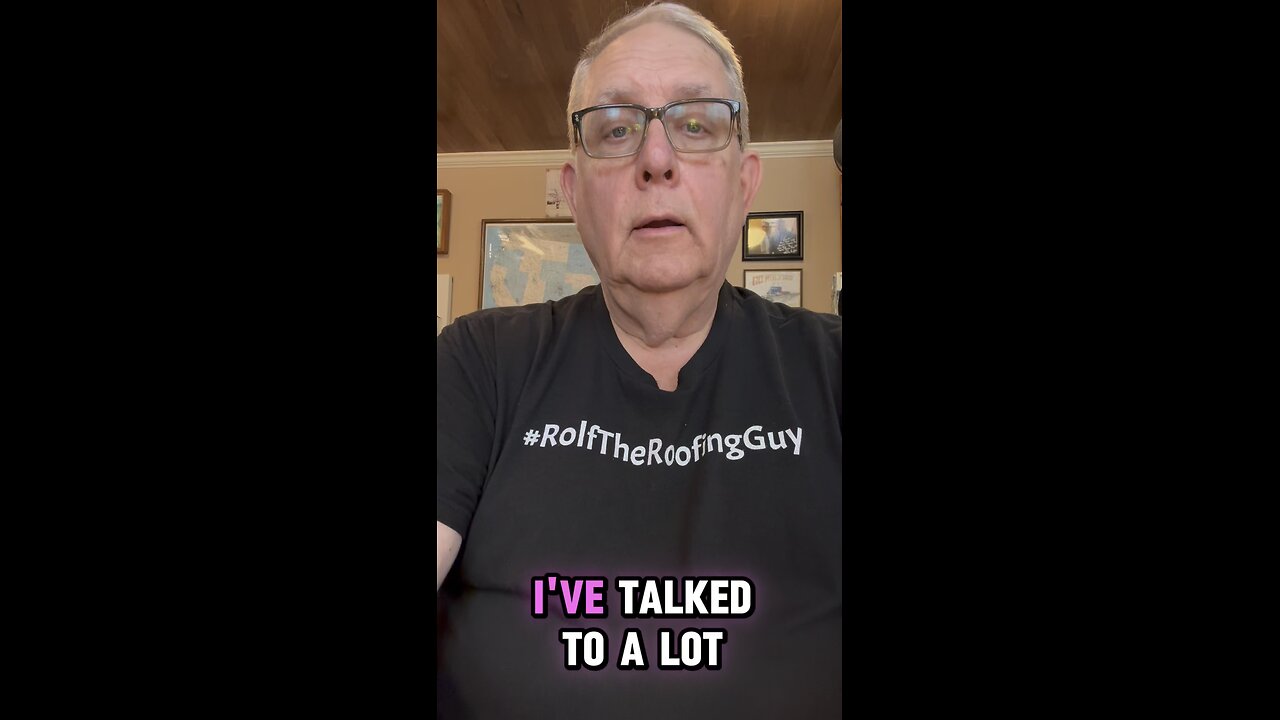 Are you concerned about the safety of your people? With #RolfTheRoofingGuy