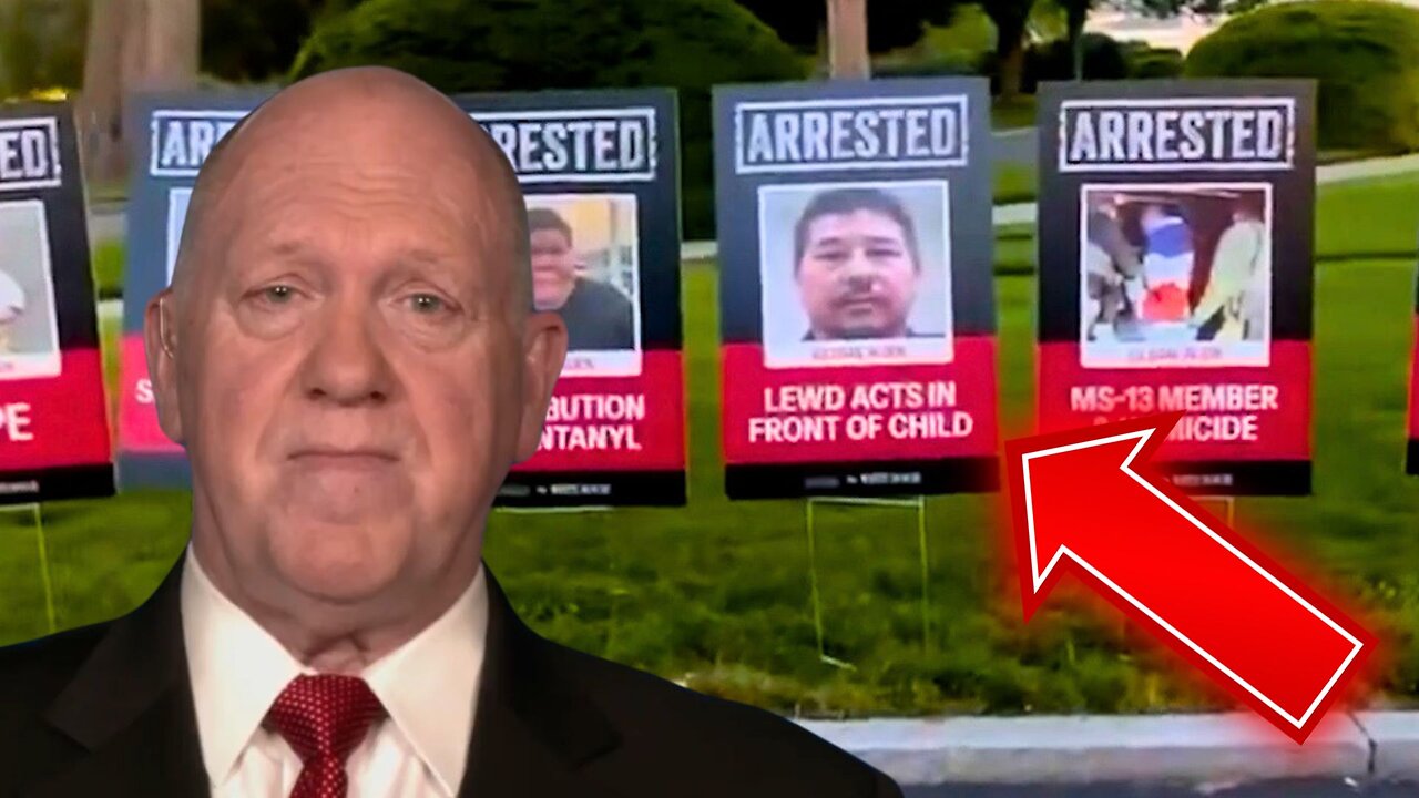 White House TAUNTS Media with Mugshots of Illegal Immigrants