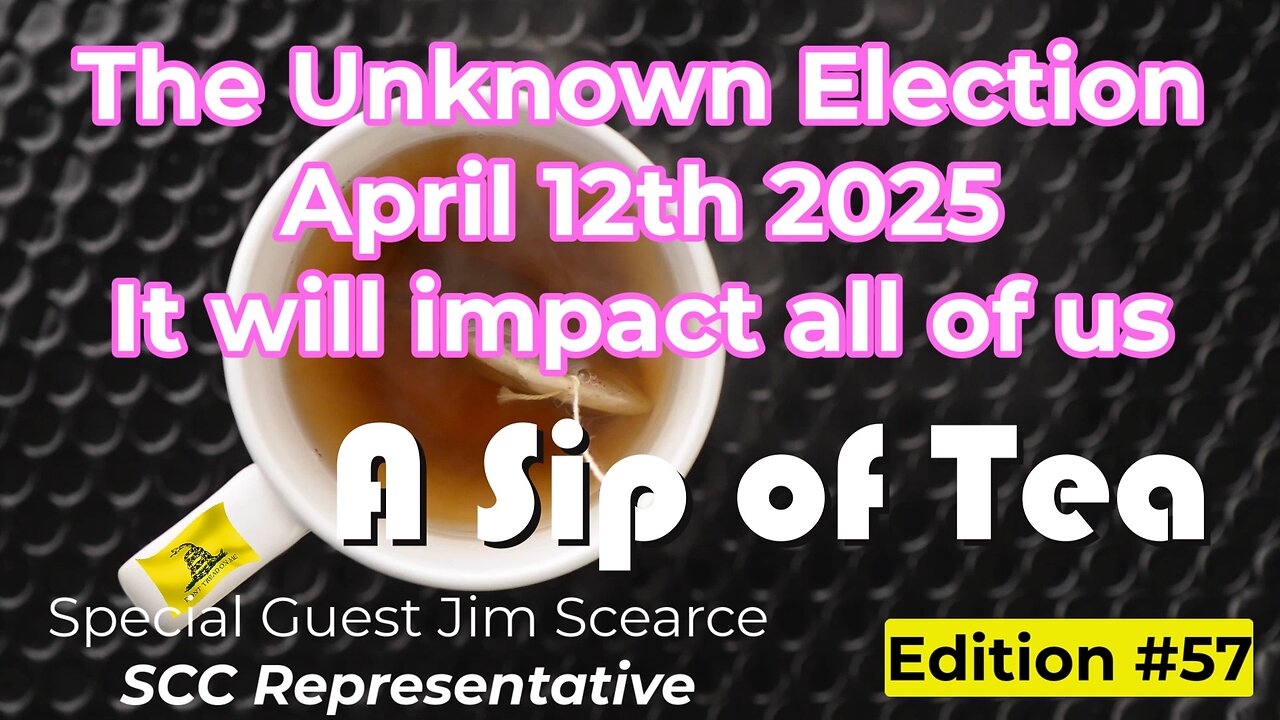 SIP#57 - The Motivation to Serve and the Unknown April 12th 2025 Election