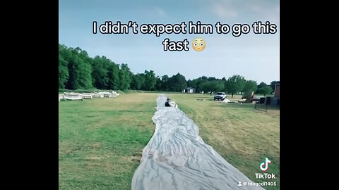He Hit the Water Like a ROCKET! 💥