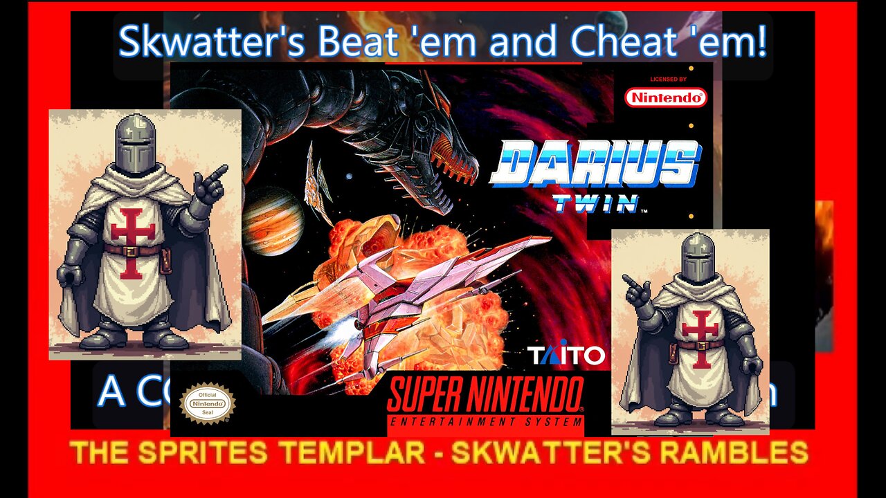 DARIUS TWIN - SNES - Skwatter's SKRAMBLES!