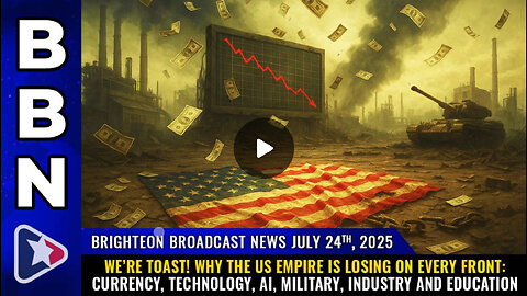 Why the US empire is losing on every front: Currency, technology, AI, military, industry