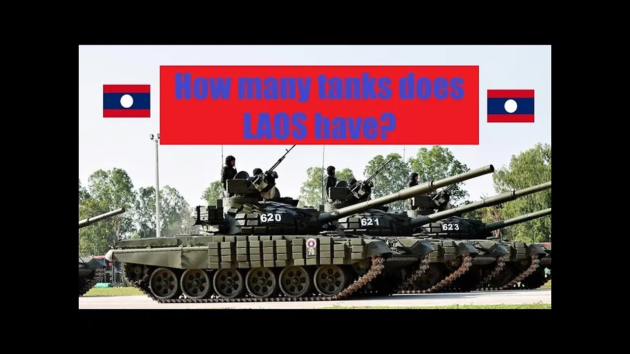 How many tanks does LAOS have?