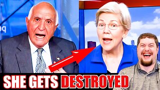 MAGA billionaire HUMILIATES Elizabeth Warren during off-the-rails live interview