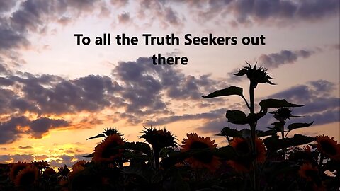 A Message for those who are Awake! Be encouraged