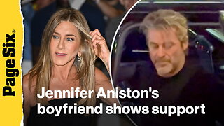 Jennifer Aniston's boyfriend, Jim Curtis, supports actress at 'The Morning Show' season 4 premiere