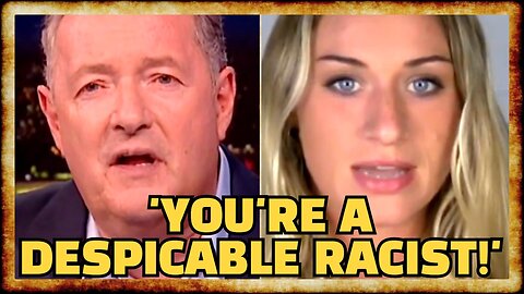 Piers Morgan MAKES SPECTACLE of VILE "Unashamed Racist" Guest