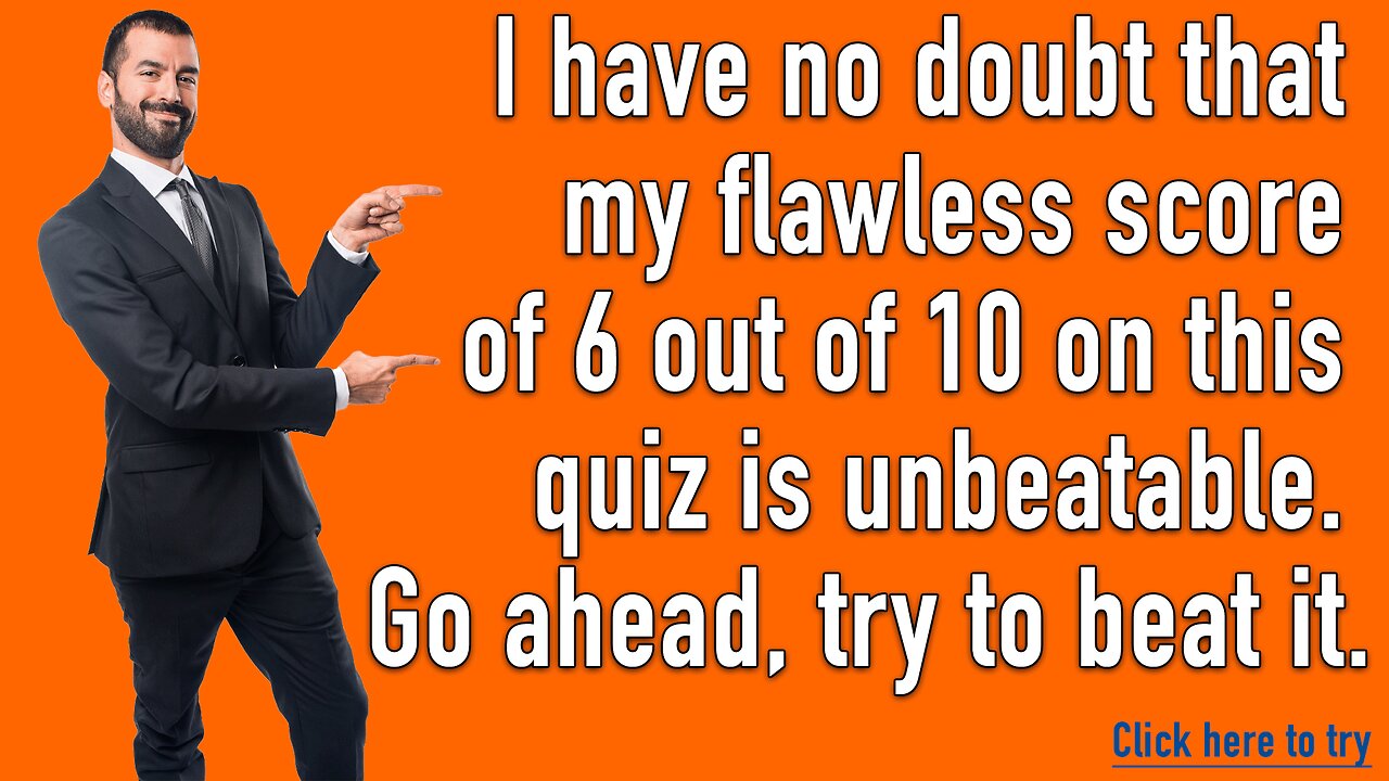Unbeatable Quiz