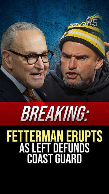 Fetterman Loses it on The Left Following DHS Defunding