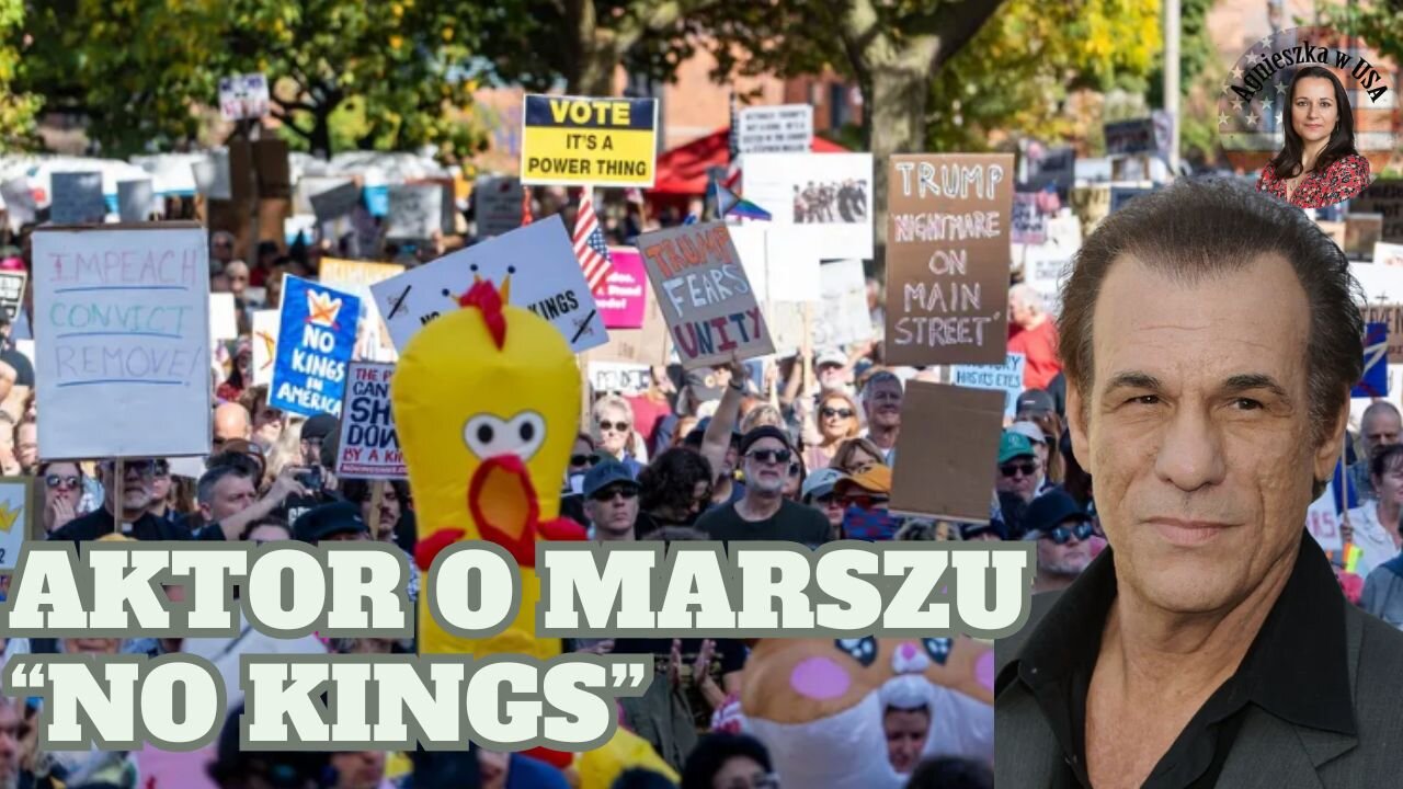 Robert Davi o marszu “No Kings” - Ameryka jest wydrążona od środka, Obama to zdrajca w owczej skórze