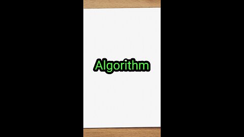 What is Algorithm in hindi