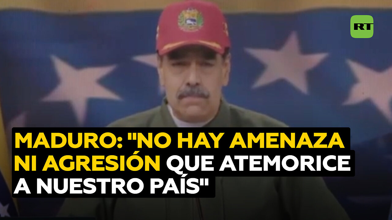Maduro: No hay amenaza ni agresión que atemorice a nuestro pueblo