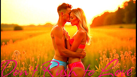 Electronic Music. Song: Don't Rush to Love.