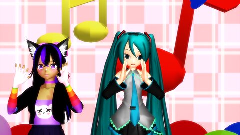 MMD Galaxias! [OC Moon]!